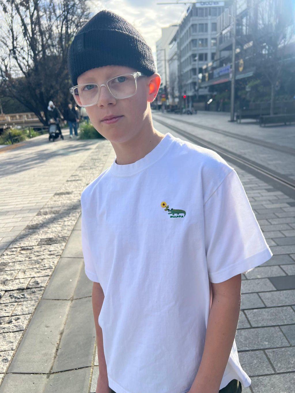 The White Snappa Tee